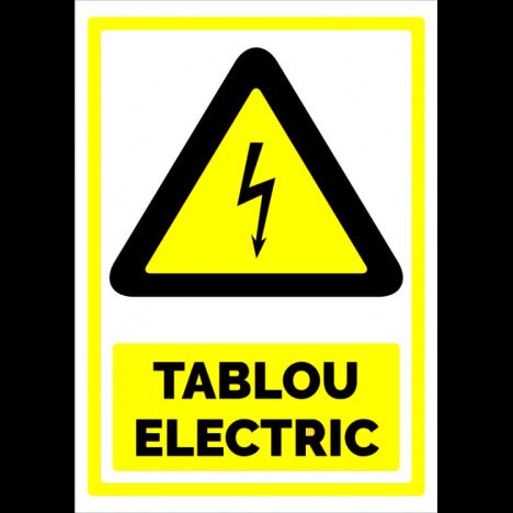 Semn pentru tablou electric